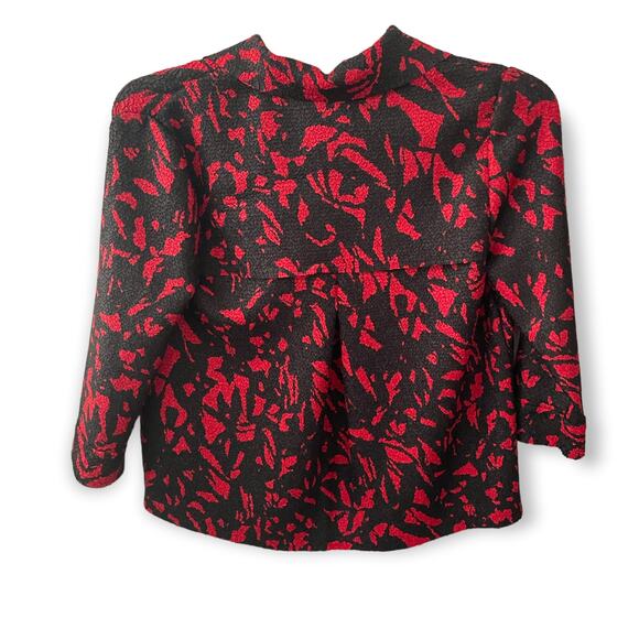 Vintage Laura Ashley Short waisted cardigan Sz PM EUC - Picture 2 of 3